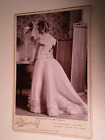 CHICAGO WORLDS FAIR 1893 LIBBY CO. GLASS DRESS CABINET CARD Princess Spain