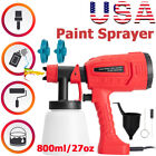 800W Electric Spray Gun Paint Sprayer Painter 800ml Handheld Painting Tools 220V