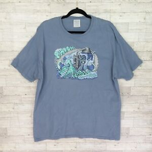 Phish 2023 Summer Tour T-Shirt Blue Graphic Shirt Top Men's Size XL