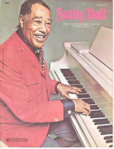 DUKE ELLINGTON Piano Solo Sheet Music SATIN DOLL 1962 Strayhorn & Mercer
