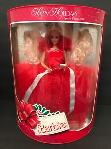 New Listing1988 Happy Holidays Barbie Doll Christmas Holiday VG