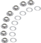 140 Sets 5/16 Inch Sewing Grommets Eyelets Stainless Steel with Washers for Shoe