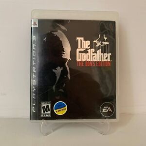 The Godfather The Don's Edition (PlayStation 3, 2007) CIB PS3 Rare Tested NTSC