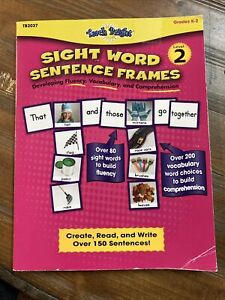 Sight Word Sentence Frames Level 2 Teach Bright Speech Therapy