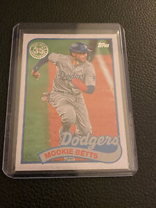 2024 Topps Series 1 Mookie Betts Vintage Real One /89 1989 35th Anniversary
