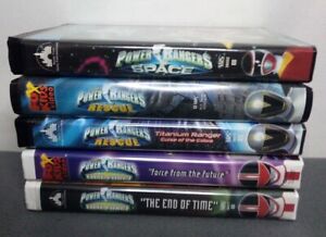 Saban's Power Rangers VHS Lot of 5