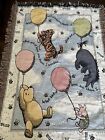 New ListingVtg DISNEY CLASSIC Winnie The Pooh Tigger Tapestry Woven Throw Blanket USA