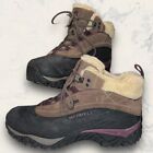 Merrell Women Isotherm Mid Waterproof Winter Boots 200 Gram Insulation Size 9.5