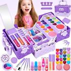 New ListingKids Makeup Kit 44 Pcs Washable Makeup Kit,Real Cosmetic for Little Girls