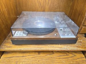 New ListingKenwood KD-5066  Full-Automatic D.D Turntable w Cart/Stylus- For Parts Or Repair