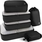 Packing Cubes for Suitcases - 6 Pieces, Light Packing Cubes for Travel, Premi...