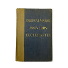 Book of Psalms Proverbs Ecclesiastes KJV Wood Engravings Clare Leighton 1952