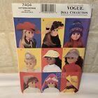 Vogue Craft 7404 18” Doll Hats Pattern Uncut