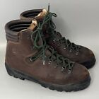 Alico Hiking Mountaineering Boots Men's Size 12.5 M Brown Vibram Soles -  8”