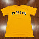 Majestic Youth Pittsburgh Pirates Yellow Jersey Shirt XL Baseball MLB Boys