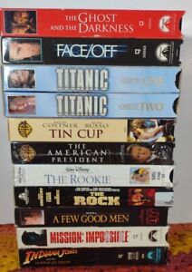 New ListingVHS Tapes Lot Of 10 Pre-owned Not Sealed But Tested See Pics For Titles