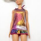 Colorful Dress Fits Standard Fashionista Barbie Doll