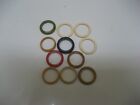 11 DIFFERNET COLOR AND SIZES BAKELITE RINGS