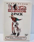 101 & 102 Dalmatians Live Action OOP 2 Pack 2 DVD Set Glenn Close Disney Rare