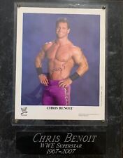Chris Benoit authentic signed autograph, WWE