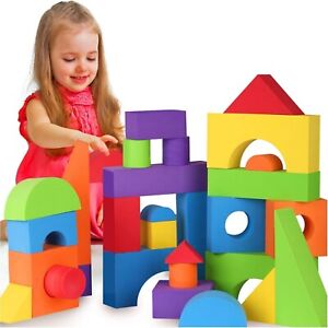 Large Building Foam Blocks for Toddlers – Giant Jumbo Big Building Blocks