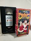 Walt Disneys Sing Along Songs The Twelve Days of Christmas VHS Tape Home Video