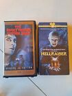 Lot of 2 Horror VHS Tapes Hellraiser & The Rocky Horror Picture Show! Great Cond