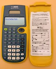 Texas Instruments TI-30XS MultiView Scientific Calculator Yellow Tested