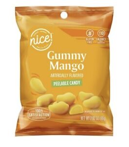Viral Nice! Gummy Mango Peelable Candy 2.82 oz