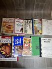 Mixed Lot of 10 Vintage Family Recipes Church Community School Spiral Cookbooks