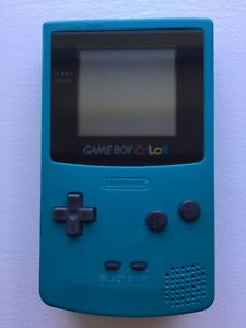 Nintendo Game Boy Color CGB-001 - Teal Blue - 100% OEM - Tested Working