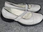 Privo by Clarks Shoes Womens 8.5 M Mary Jane Gray Suede Casual