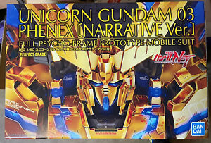 P-Bandai PG 1/60 RX-0 Unicorn Gundam 03 Phenex (Narrative Ver.) BNIB