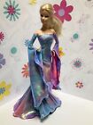 Water Colors Medieval Style Gown Set For Your 11.5” Fashion Doll