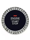Bling Diamond Car Start Engine Ignition Button Decor Ring Cover Crystal Sticker