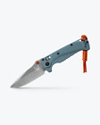 Benchmade Knives Mini Adira 18065 Blue Grivory CPM-MagnaCut Steel Pocket Knife