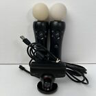 Sony Playstation Move Camera Bundle - 2 Motion Controllers - w/ Camera - PS3 !