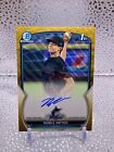 New Listing2023 Bowman Draft NOBLE MEYER 1st Gold Wave Chrome Refractor AUTO 36/50 CDA-NME