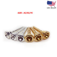 Silver Gold Professional Trumpet Mouthpiece 3C/5C/7C ForYamaha Bach King Trumpet