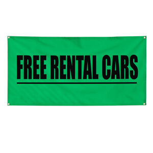 Vinyl Banner Multiple Sizes Free Rental Cars Business Business Rentals Outdoor