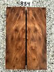 STABILIZED REDWOOD LACE BURL KNIFE SCALES HIGHLY FIGURED EXOTIC WOOD #854