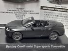 Kyosho Bentley Continental Supersports Conv Matt Black 1:64 Rare Secret Version