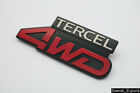Toyota Tercel 4WD 83-88 OEM Genuine Rear Emblem *XLNT* 4 Wheel Drive Badge Logo