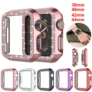 Apple Watch Series 6/5/4/SE/3/2 Bling Screen Protector Case 44/40/42/38mm Cover
