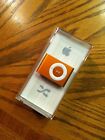RARE Apple Ipod Shuffle 1GB Orange 2nd Generation MA953LL/A - BRAND NEW SEALED