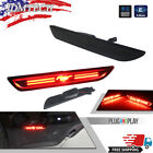 For 2015-2022 Ford Mustang GT Smoked Lens LED Rear Bumper Side Marker Light Lamp (For: 2018 Ford Mustang GT Premium Coupe 2-Door 5.0L)
