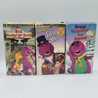 Barney VHS Lot Of 3: Talent Show, Walk Around The Block, Waiting For Santa