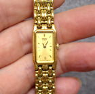 Women's SEIKO Petite Gold Watch w/ New Battery - Works Great!