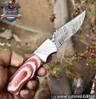 CSFIF Hot Item Twist Damascus Folding Knife Hard Wood Liner Lock Camping