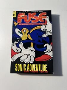 Vintage Nov 1988 Fuse VHS Magazine #1 Sonic Adventure Legend Zelda Game Preview